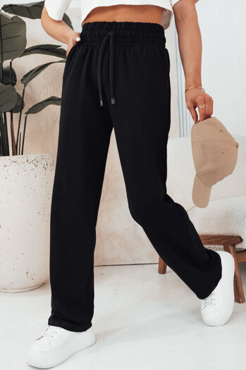 Spodnie damskie KLINTAL czarne Dstreet UY2096