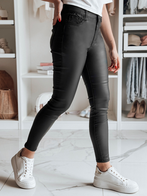 Spodnie damskie BLACKVIBE czarne Dstreet UY2253