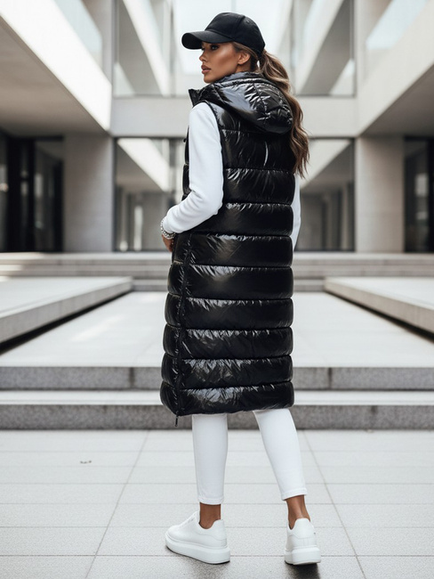 Kamizelka pikowana damska GANTINI czarna Dstreet TY3739