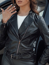 Kurtka skórzana damska ramoneska ERIPA czarna Dstreet TY4555