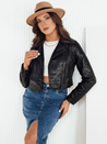 Kurtka skórzana damska ramoneska MOLTION czarna Dstreet TY4158