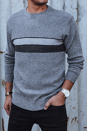 Sweter męski szary Dstreet WX2211