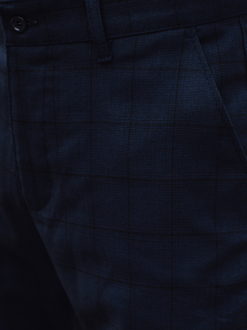 Spodnie męskie casual ciemnogranatowe Dstreet UX4395z