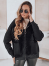 Kurtka damska alpaka KATHERINE czarna Dstreet NY0481z