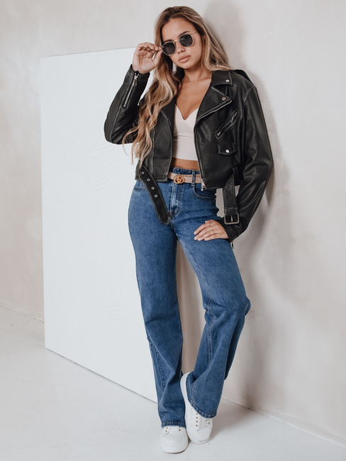 Jeansy damskie wide leg niebieskie Dstreet UY2770