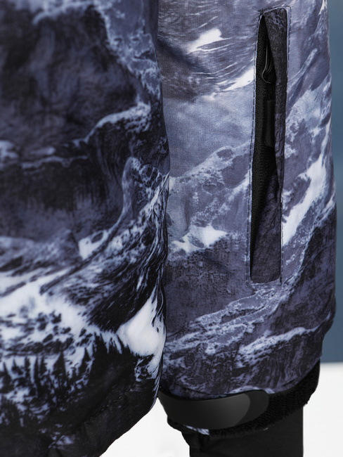 Kurtka męska zimowa narciarską granatowa Dstreet TX5125