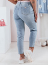 Spodnie damskie jeansowe skinny z paskiem BLUEFLAIR Dstreet UY2347_3