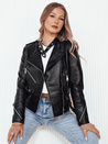 Kurtka skórzana damska ramoneska ROLDAN czarna Dstreet TY4180