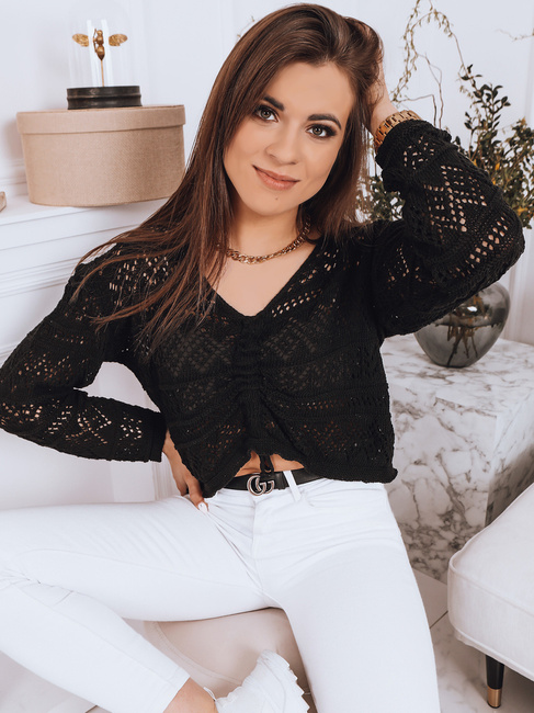 Sweter damski MISTELLA czarny Dstreet MY1538