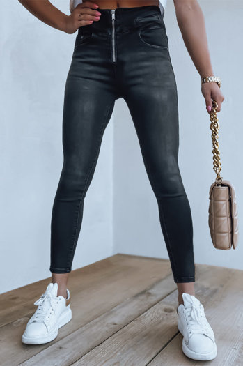 Spodnie damskie LISSA czarne Dstreet UY1279