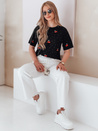 T-shirt damski w wiśnie FRUTTIKA czarny Dstreet RY2891_4