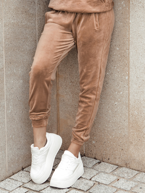 Spodnie damskie khaki Dstreet UY3834