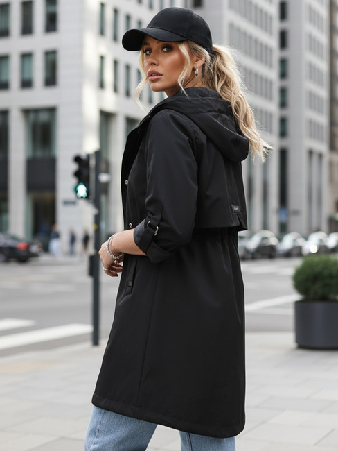 Kurtka damska czarna Dstreet TY5556