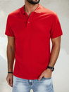 Koszulka polo męska czerwona Dstreet PX0515