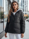 Kurtka zimowa damska pikowana SPACE czarna Dstreet TY4070