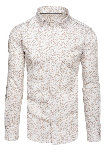 Koszula męska casualowa biała Dstreet DX2636