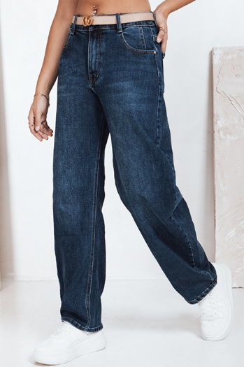 Jeansy damskie baggy niebieskie Dstreet UY2784