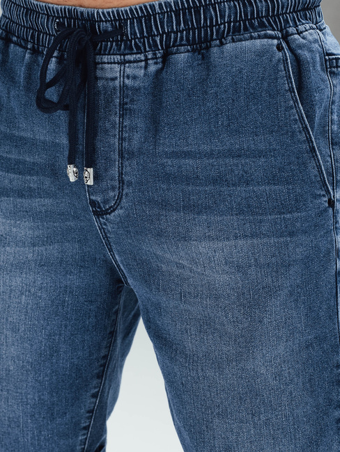 Spodenki męskie denim look niebieskie Dstreet SX2502