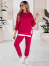 Komplet damski dresowy TORONTO fuksja Dstreet AY0955