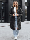 Kurtka damska zimowa oversize czarna Dstreet TY5502