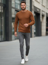 Sweter męski kamelowy WX2292