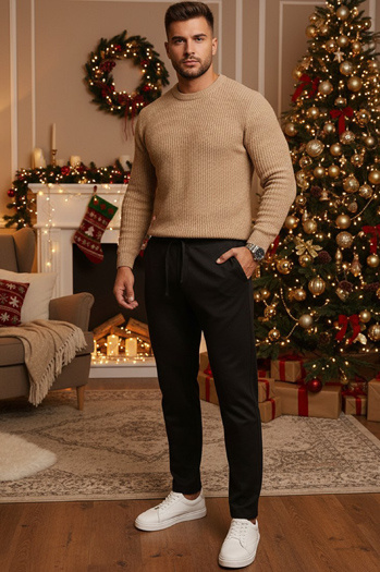 Spodnie męskie czarne Dstreet UX4413