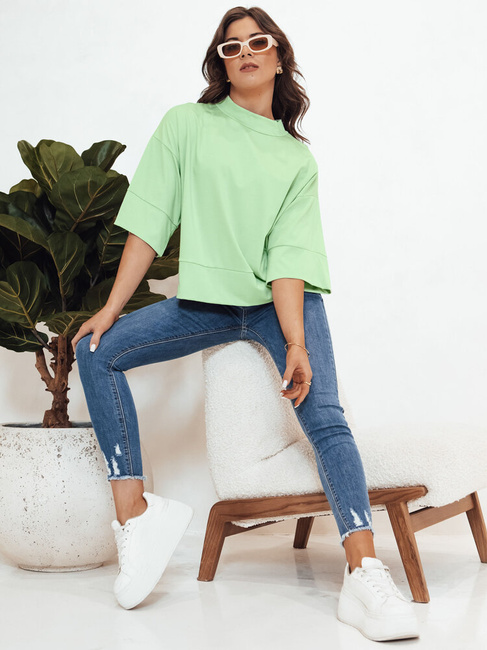 Bluzka damska CHARMA jasnozielona Dstreet RY2475