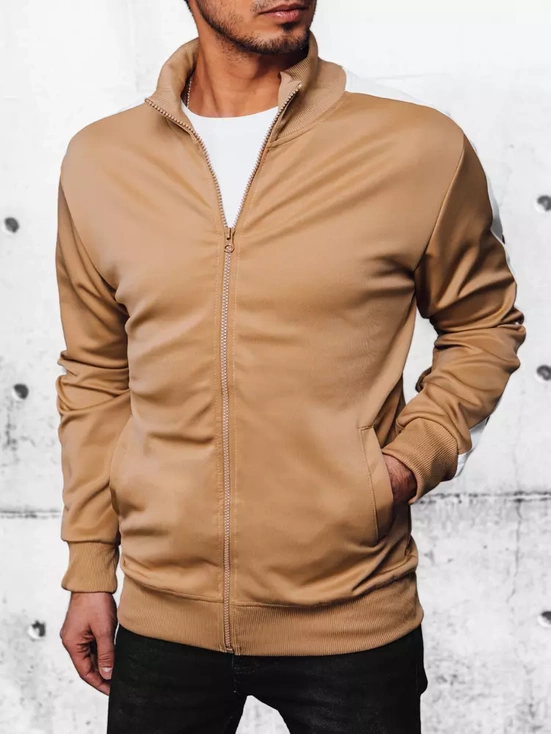 Bluza męska rozpinana khaki Dstreet BX5564