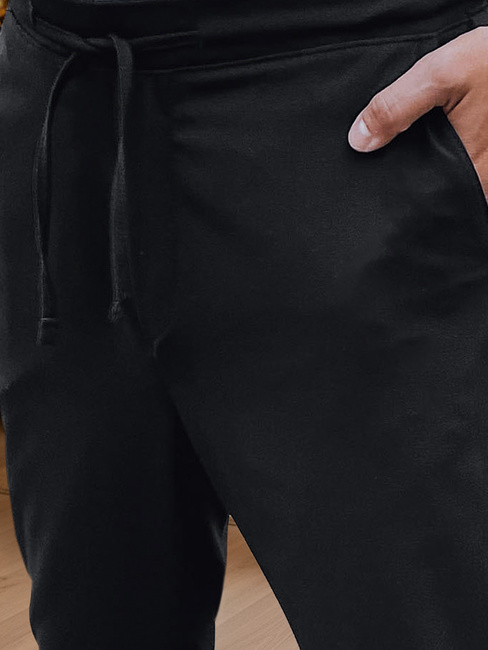 Spodnie męskie czarne Dstreet UX4413