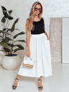 Spódnica CISTAL biała Dstreet CY0453