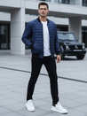 Kurtka męska pikowana bomber jacket granatowa Dstreet TX4419