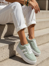 Sneakersy damskie miętowe Dstreet ZY1375
