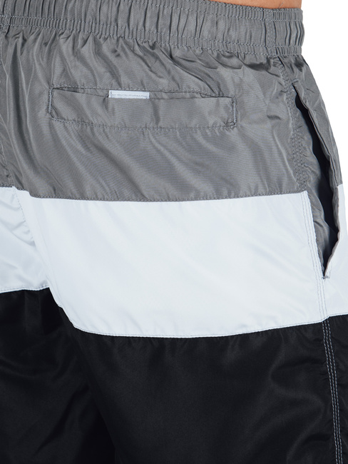 Spodenki męskie kąpielowe szaro-białe Dstreet SX2519