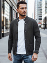 Sweter męski kardigan ciemnoszary Dstreet WX2345