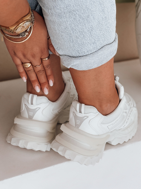 Sportowe sneakersy damskie białe Dstreet ZY1009