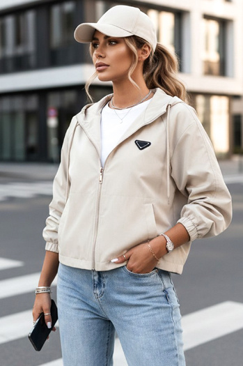 Kurtka damska oversize CATRAL jasnobeżowa Dstreet TY4191