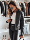 Kurtka skórzana damska ramoneska LOVEBIKER czarna Dstreet TY4964