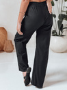 Spodnie damskie casualowe wide leg BOHO DAY czarne Dstreet UY2647