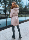 Kurtka zimowa damska parka SANAH różowa Dstreet TY2887