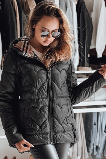 Kurtka pikowana damska OLMO czarna Dstreet TY4242