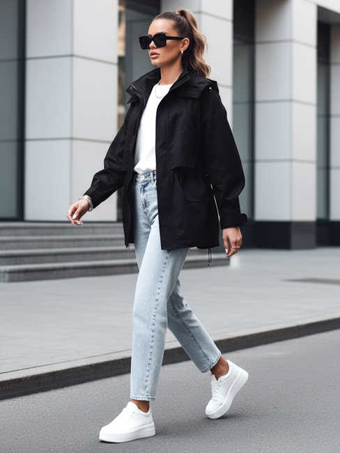 Kurtka damska parka MINESSA czarna Dstreet TY4156