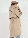Kurtka przejściowa damska parka kamelowa NOCITO Dstreet TY4202
