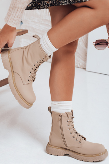 Botki damskie MOONSTONE khaki Dstreet ZY0369