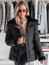 Kurtka damska pikowana WINTERGIRL czarna Dstreet TY4933