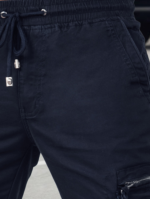 Spodnie męskie bojówki granatowe Dstreet UX4181