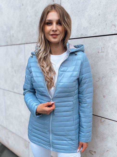 Kurtka damska pikowana CARLOT niebieska TY1530