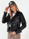 Kurtka skórzana damska ramoneska ERIETA czarna Dstreet TY4197