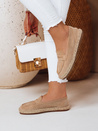 Espadryle damskie JUDANA beżowe Dstreet ZY0630