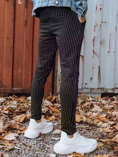 Spodnie męskie chinosy czarne Dstreet UX3431