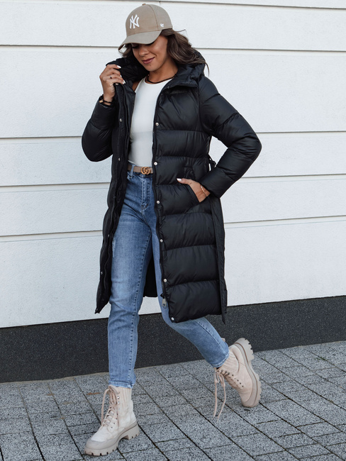 Płaszcz/kurtka damska FROSTWEAR czarna Dstreet TY4355